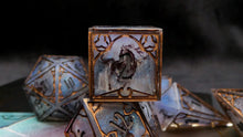 Load image into Gallery viewer, Horse Girl Shit - Set of 7 Gothic Frame Dice
