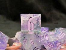 Load image into Gallery viewer, **RESERVED** Lilac Winds - Set of 8 Dice
