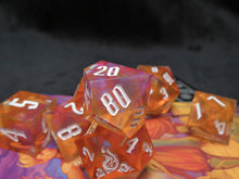 Load image into Gallery viewer, Sunset - Partial Set of 7 Dice
