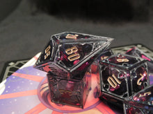 Load image into Gallery viewer, Cursebreaker - Set of 7 Gothic Frame Dice
