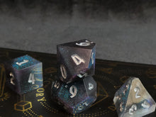 Load image into Gallery viewer, Dark Moon - Set of 7 Miniature Dice
