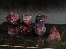 Load image into Gallery viewer, Blood Moon - Set of 7 Miniature Dice

