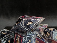 Load image into Gallery viewer, The Conqueror - Set of 7 Gothic Frame Dice
