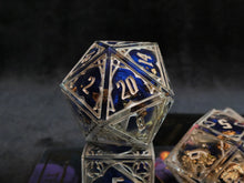 Load image into Gallery viewer, Soleil - Set of 7 Gothic Frame Dice

