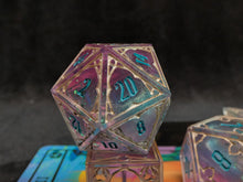 Load image into Gallery viewer, Kestrel - Set of 7 Gothic Frame Dice
