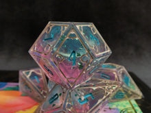Load image into Gallery viewer, Kestrel - Set of 7 Gothic Frame Dice
