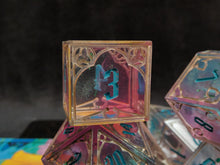 Load image into Gallery viewer, Kestrel - Set of 7 Gothic Frame Dice

