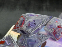 Load image into Gallery viewer, Veldrin - Set of 7 Gothic Frame Dice
