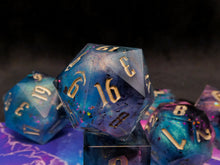 Load image into Gallery viewer, trajectory:moonstorm - Set of 8 Dice

