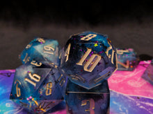 Load image into Gallery viewer, trajectory:moonstorm - Set of 8 Dice
