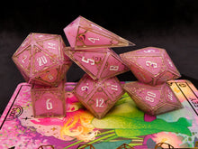 Load image into Gallery viewer, Summoner's Apprentice - Set of 7 Gothic Frame Dice
