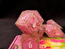 Load image into Gallery viewer, Summoner's Apprentice - Set of 7 Gothic Frame Dice

