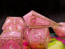 Load image into Gallery viewer, Summoner's Apprentice - Set of 7 Gothic Frame Dice
