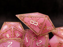 Load image into Gallery viewer, Summoner's Apprentice - Set of 7 Gothic Frame Dice
