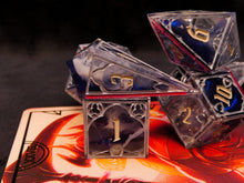Load image into Gallery viewer, The Conqueror - Set of 7 Gothic Frame Dice
