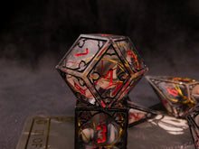 Load image into Gallery viewer, **RESERVED FOR NYX** Ivy &amp; Leon - B Grade - Set of 7 Gothic Frame Dice
