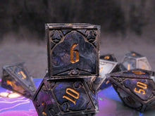 Load image into Gallery viewer, Rana - Set of 7 Gothic Frame Dice
