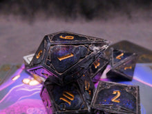 Load image into Gallery viewer, Rana - Set of 7 Gothic Frame Dice
