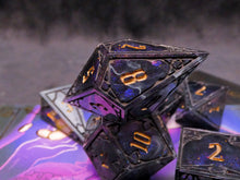 Load image into Gallery viewer, Rana - Set of 7 Gothic Frame Dice
