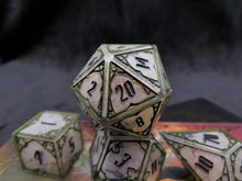 Load image into Gallery viewer, Academic - Set of 7 Gothic Frame Dice
