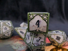 Load image into Gallery viewer, Academic - Set of 7 Gothic Frame Dice
