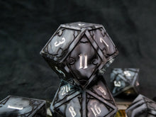 Load image into Gallery viewer, Frozen Ore - Set of 7 Gothic Frame Dice
