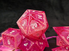 Load image into Gallery viewer, Suzume - Set of 7 Gothic Frame Dice

