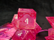 Load image into Gallery viewer, Suzume - Set of 7 Gothic Frame Dice
