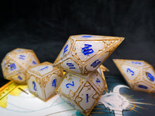 Load image into Gallery viewer, Watchful - Set of 7 Gothic Frame Dice
