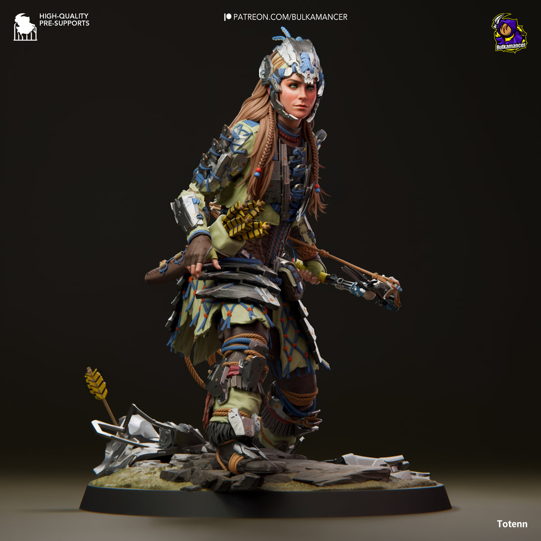 Aloy (Horizon Zero Dawn) - Printed Miniature