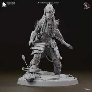 Aloy (Horizon Zero Dawn) - Printed Miniature