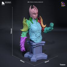 Load image into Gallery viewer, Dame Aylin (Baldur&#39;s Gate 3) - Printed Bust
